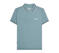 Lambretta Polo Trgt pour homme, Bleu fumé (noir/gris), L