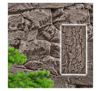 Lambris PVC Mural Panneau mural 3D universel intérieur-extérieur, texture authentique et beauté naturelle, installation rapide et finition facile à nettoyer(A)