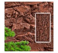 Lambris PVC Mural Panneau mural 3D universel intérieur-extérieur, texture authentique et beauté naturelle, installation rapide et finition facile à nettoyer(E)