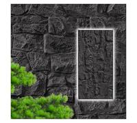 Lambris PVC Mural Panneau mural 3D universel intérieur-extérieur, texture authentique et beauté naturelle, installation rapide et finition facile à nettoyer(C)