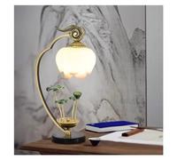 Lamde Table Chinoise D'Intérieur Style Rétro Chinois,De Chevet Pour Salon Ou Chambrension/E Seule Couleur/28 Cm