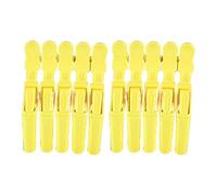 LAMDNL Lot de 10 pinces à cheveux crocodiles pour femmes, hommes, filles, adolescents - Pléochroïque