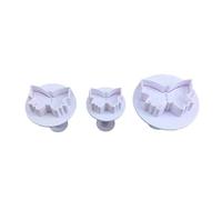 LAMDNL Lot de 3 emporte-pièces en forme de papillon pour décoration de gâteaux