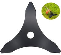 Lame 3 Dents FaJoek Lame de Débroussailleuse à Trois Dents Universelle pour Débroussailleuse et Désherbeuse, Disque Debrouissalleuses Lames, pour Jardinage, Bordures, Mauvaises Herbes