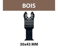 Lame 30x43 mm BiM pour multi-cutter Bois DEWALT