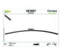 Lame 750 MM Flachbalkenwischblatt Avec Spoiler VALEO pour U.A