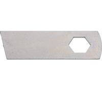 Lame 9,5cm pour MTD MTD V34 MTD V40 MTD V40G 742-0825A 00.1857.38 Lame
