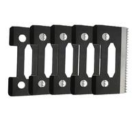 Lame À Dents Décalées En Céramique Universelle Améliorée, Compatible Avec WAHL, Lame Mobile En Céramique For Tondeuse À Cheveux, 5/3/1 Pièces(110-WhiteX5)