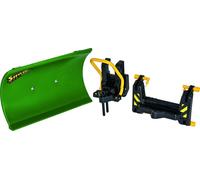 Rolly Toys Panneau de nivellement (rollySnow Master - Panneau Coulissant pour Tracteur - Montage Avant sur Bras de Chargement - Panneau réglable) 408993 - Vert