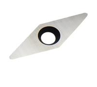 Lame à plaquettes de tour Lame ronde à plaquette en carbure for tournage sur bois, outil de tournage de mandrin de tour, lame carrée de rechange(10 * 28 * 2.5mm)