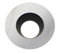 Lame à plaquettes de tour Lame ronde à plaquette en carbure for tournage sur bois, outil de tournage de mandrin de tour, lame carrée de rechange(12 * 2.5mm)