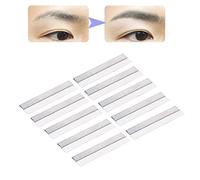 Lame À Sourcils, Tondeuse à sourcils lame interchangeable en acier inoxydable pour sourcils lames de rechange pour la garniture des sourcils pour la coupe et la mise en forme