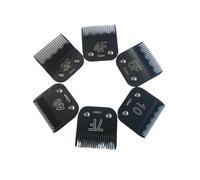 Lame A5 Noire For Tondeuse For Chien, Compatible Avec Les Marques Andis Et Oster, Coupe Professionnelle Et Précise, Basse Température.(6pcs)