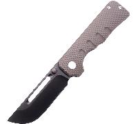 Lame Ameight Elgar S90V, verrouillage par cadre, manche en titane anodisé bronze AM8-004BN
