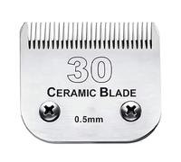 Lame Amovible For Animaux De Compagnie De 3/4"HT, Compatible Avec Andis, Compatible Avec OSTER, A5, Compatible Avec Wahl, Tondeuses For Chiens Et Chats De La Série KM, Taille 3/4" (19 Mm)(30-0.5mm)