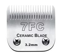 Lame Amovible For Animaux De Compagnie De 3/4"HT, Compatible Avec Andis, Compatible Avec OSTER, A5, Compatible Avec Wahl, Tondeuses For Chiens Et Chats De La Série KM, Taille 3/4" (19 Mm)(7fc-3.2mm)