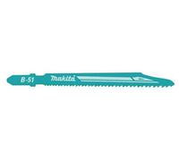 Makita Lames de scie sauteuse S-Express B-51 B-06476 – pour métal et inox – Lot de 5