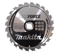Lame carbure MAKITA B-32172 ''MakForce'' Bois pour scies circulaires Ø270mmx30x24D