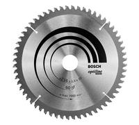 Bosch Accessories Optiline 2608640433 Lame de scie circulaire au carbure 216 x 30 x 2 mm Nombre de dents: 60 1 pc(s)