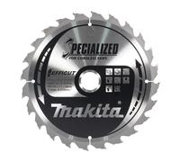 Lame carbure efficut MAKITA 235 x 20 mm, 24 dents, pour le bois