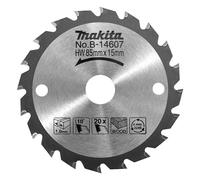 Makita Lame carbure B-14607 pour scie circulaire à batterie HS300D/HS301D Ø85 mm