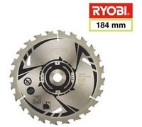 Lame carbure RYOBI pour scie circulaire 184 mm 24 dents CSB184A1 Argent G