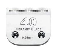Lame céramique HT détachable 5/8 », compatible pour les andis, compatible pour Oster, A5, compatible avec Wahl, la série KM Dog Cat Tondeuse, taille : 3/4 » 16 mm(40cm 1pcs)
