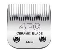 Lame céramique HT détachable 5/8 », compatible pour les andis, compatible pour Oster, A5, compatible avec Wahl, la série KM Dog Cat Tondeuse, taille : 3/4 » 16 mm(4fc 1pcs)