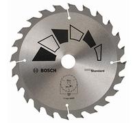Lame coupe rapide et grossière BOSCH 165 mm 24 dents scie circulaire standard