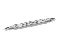 Lame courte réversible 1/4' Pozidriv PZ1 - PZ2 - FACOM - ATMZ.D1-2S