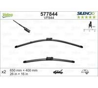 Lame D’Essuie-Glace BMW X1 Valeo OEM 14-22 577844 Plat 1 Pièce