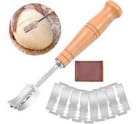 Lame de boulanger avec 10 lames inox et étui Vendos85