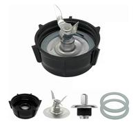 Lame De Broyeur À Glace For Mixeur Avec Base De Bol, Bouchon, Goujon De Raccordement, Goupille De Projection, Joint Torique, Compatible Avec Oster, Pièces Détachées For Mixeurs