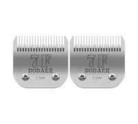 Lame de changement de fente de chien,Compatible avec les séries Moser 45-50/Heiniger/Andis/Oster A5/Wahl 10KM Series tondeuse pour chien,taille 7F 1/8" (3,2 mm) Longueur de coupe,2 unité