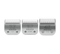Lame de Changement de Fente de Chien,Compatible avec Les séries Moser 45-50/Heiniger/Andis/Oster A5/Wahl 10KM Series Tondeuse pour Chien,7F/4F/5F,3 unité