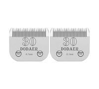 Lame de changement de fente de chien,compatibles avec Moser 45-50/Heiniger/Andis/Oster A5/Wahl 10KM Series tondeuse pour chien,taille 30# longueur de coupe 0,5 mm 1/50",2 unité