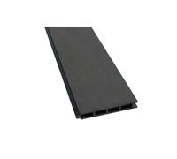 Lame de clôture bois composite Larko L176 cm/l 14.8cm / E 21mm Gris anthracite, ep.21mm, l.14,8cm, L.176cm