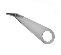 Lame de coupe en L pour vitre de voiture, outil de raclage dentelé compatible avec référence 63903208010 (9L3), métal pour lame de précision - 103 mm x 30 mm