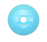 Lame de coupe en verre diamant de qualité supérieure, disque de scie de meulage 100/115/125mm for la céramique, le marbre et plus encore, 1 pièce(Blue,125mm)