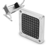 Lame de Coupe-Frites, Lame de Coupe-Pommes de Terre Commerciale Facile à Nettoyer, en Acier Inoxydable, en Alliage d'aluminium, Large Application pour la Salade (9mm)