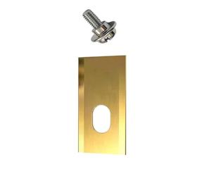 Lame De Coupe Gazon En Acier Inoxydable, Lame De Coupe Avec Jeu De Vis De Remplacement, Compatible Avec Dreame, Fournitures De Tondeuse À Gazon(Gold 9pcs)