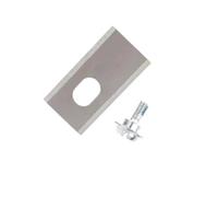 Lame De Coupe-herbe En Acier Inoxydable, Lame De Coupe Avec Kit De Vis De Remplacement, Compatible Avec Dreame, Accessoires De Tondeuse À Gazon(Silver 9pcs)