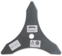 Lame de coupe pour débroussailleuse 255 mm, 3 dents, TC Ø 20,0 mm, 3,0 mm