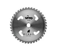 Lame de coupe VITO pour débroussailleuse 40 dents Diam 255mm au Carbure Alesage 25.4