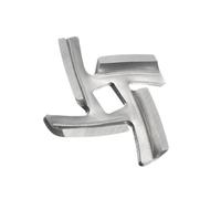 Lame De Couteau En Acier Inoxydable, 50mm De Diamètre, Pièces De Hachoir À Viande, 1 Pièce