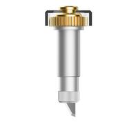 Lame de couteau et boîtier d'entraînement pour Cricut Maker 3/4/Maker, accessoire de lame de couteau, parfait pour la coupe du bois, les panneaux de tapis, les panneaux de particules, le cuir et plus