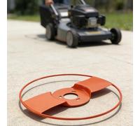 Lame de débroussailleuse à pointe en carbure de tungstène 36T de 22,9 cm et lame de tondeuse 3T robuste de 25,4 cm pour combo avec kit d'adaptateur habituel pour tondeuse à gazon et débroussailleuse