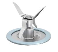 Lame De Glace De Mélangeur À 4 Points, Compatible Avec Oster, Pièces De Rechange De Mélangeur Avec Joint Torique, Kit De Rafraîchissement D'accessoires