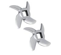 Lame de hachoir à viande 2 pièces, remplacement de couteau en acier inoxydable pour broyeurs, accessoires de remplacement de couteau de hachoir à lame de viande (vingt-deux#)