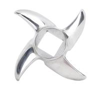 Lame de Hachoir à Viande Polyvalente, 12 Mm, en Acier Inoxydable, Remplacement de Couteau pour Broyeurs, Accessoires de Broyage de Viande Alimentaire, Lame de Broyeur Classique